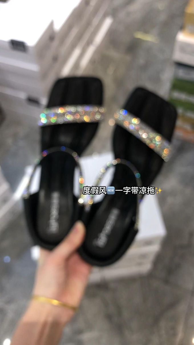 粗跟 无帮 