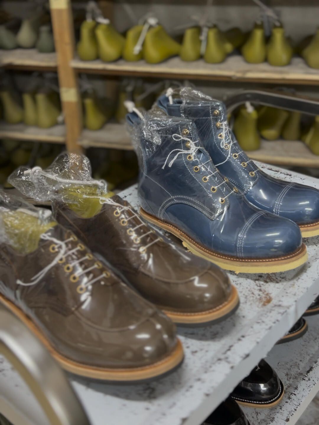 圆头 系带 皮革  - VALI鞋履AI设计主图