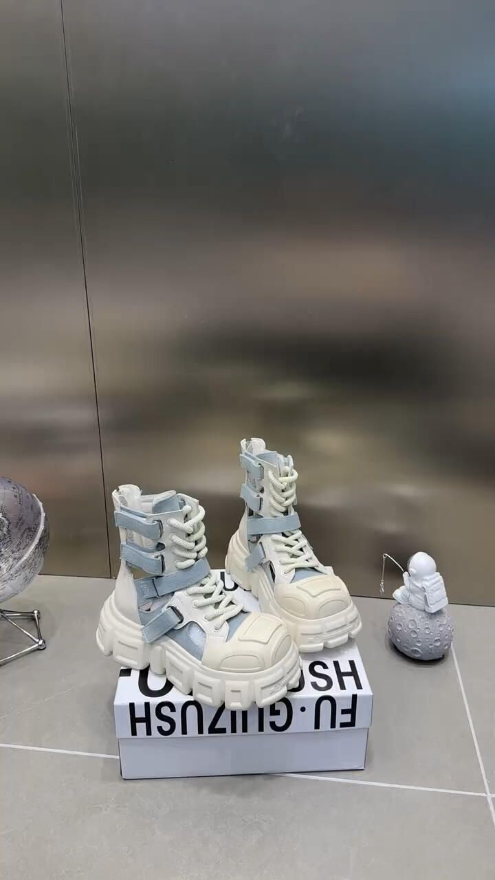 圆头 魔术贴  - VALI鞋履AI设计主图