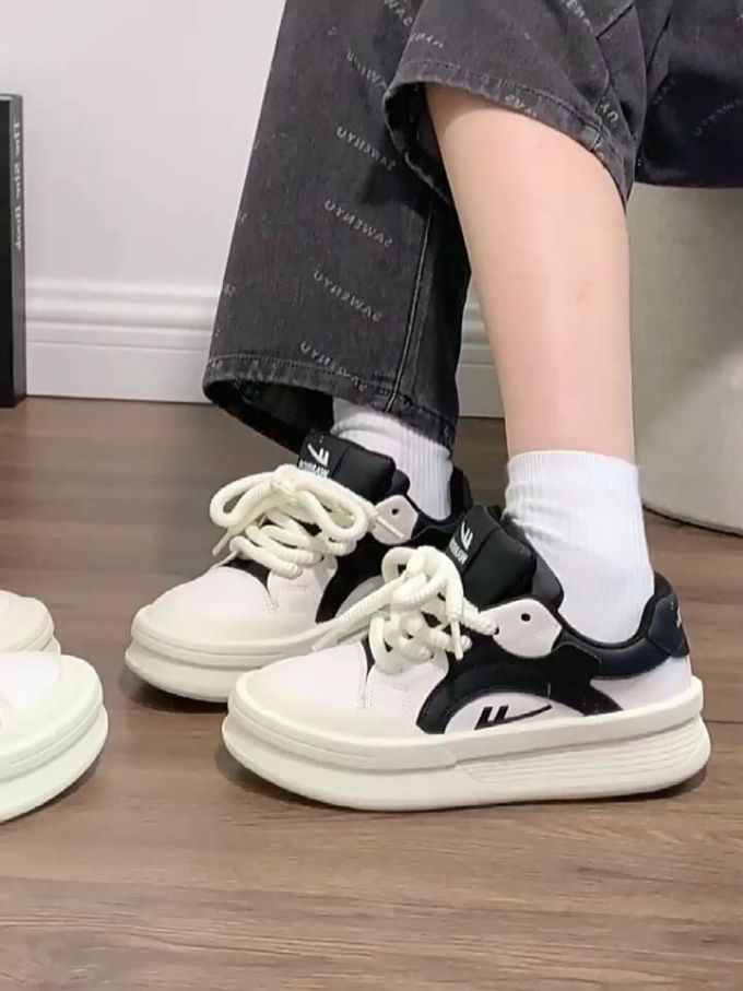 低帮 系带 皮革 
