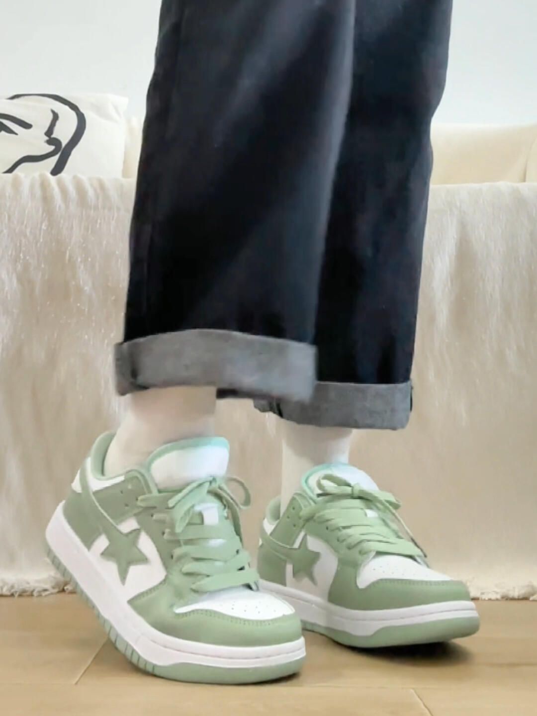 低帮 系带 皮革  - VALI鞋履AI设计主图