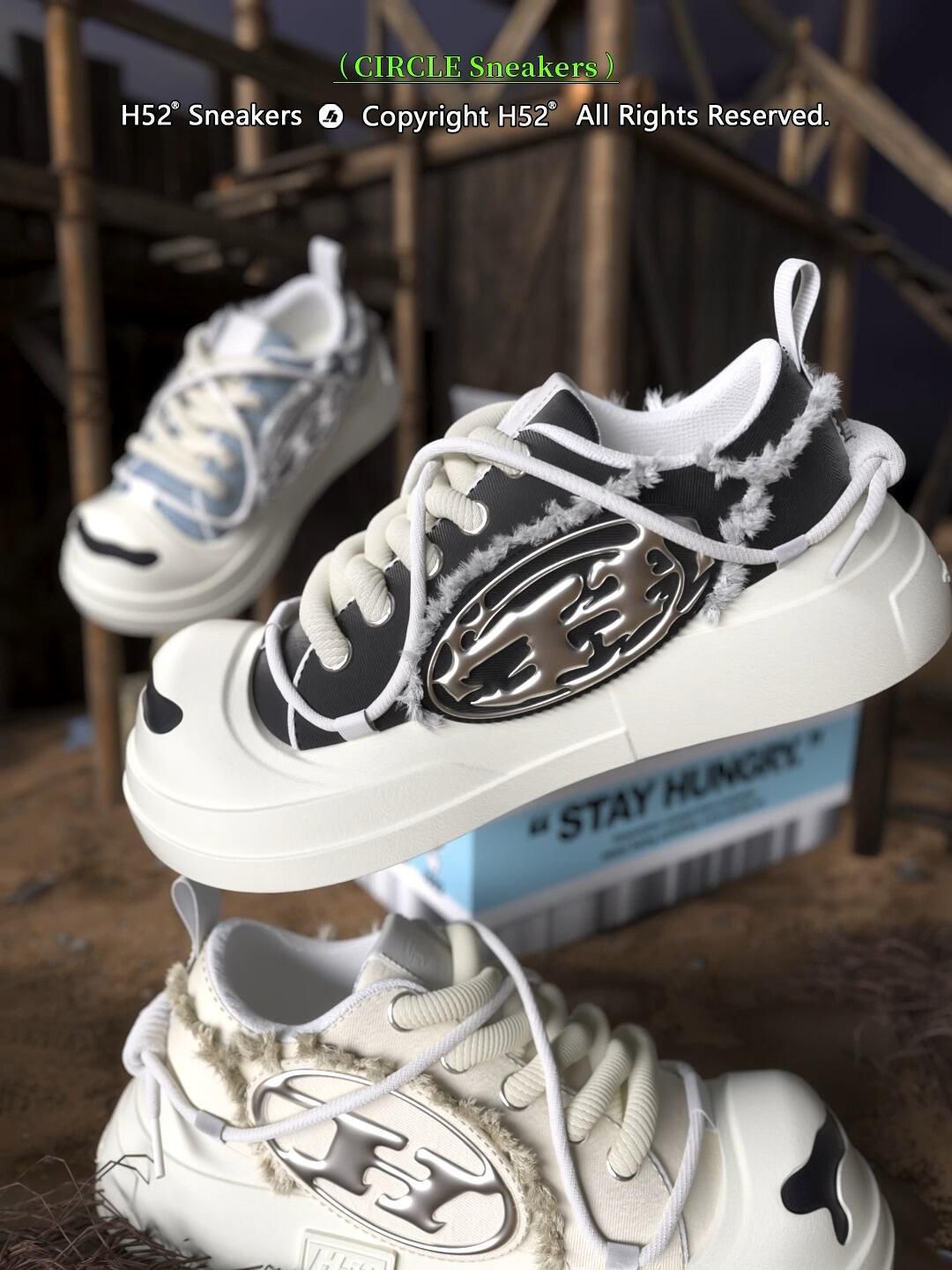 低帮 系带 布面  - VALI鞋履AI设计主图