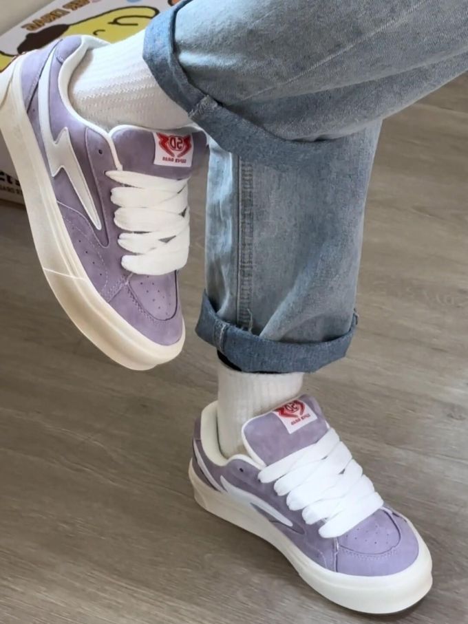 低帮 系带 皮革 