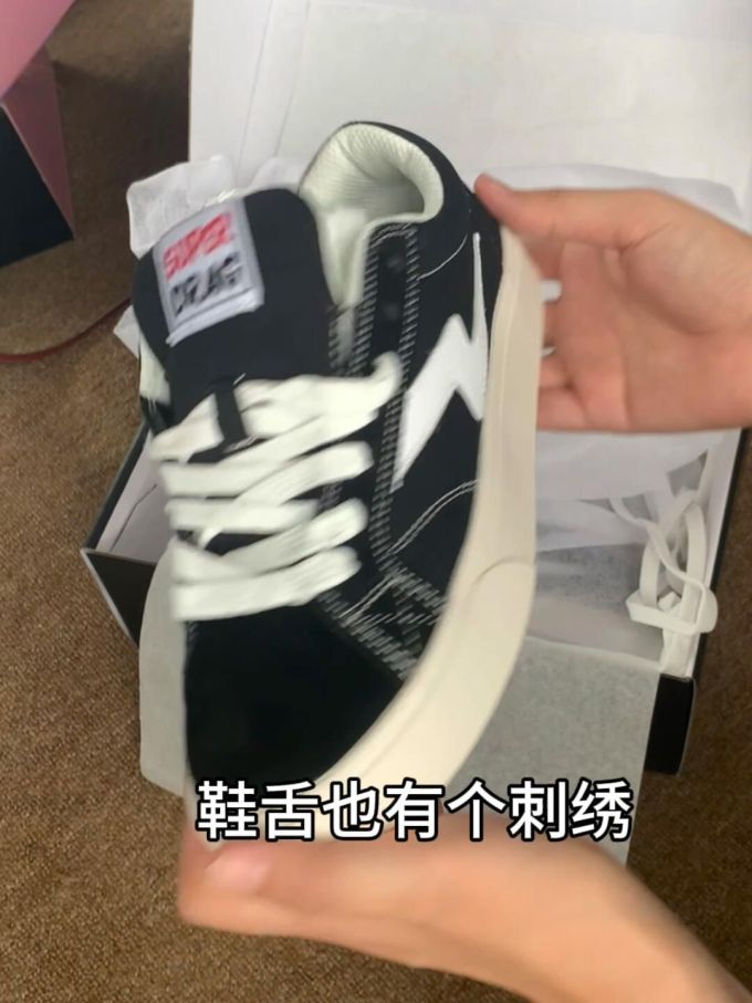 低帮 系带 布面 