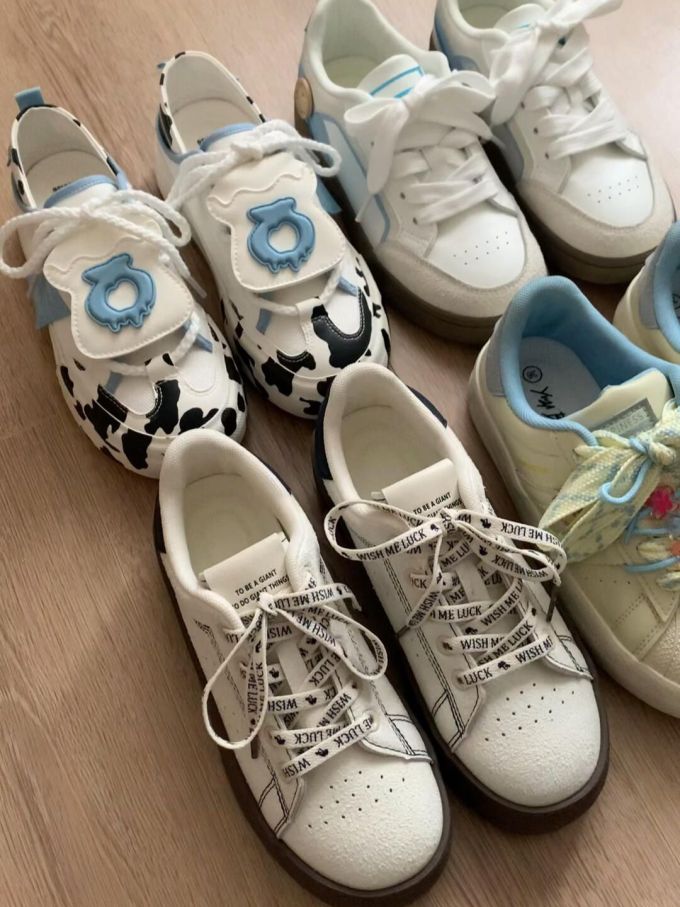 圆头 系带 皮革 