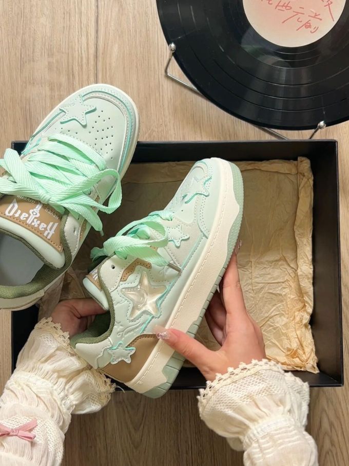 低帮 魔术贴 皮革 