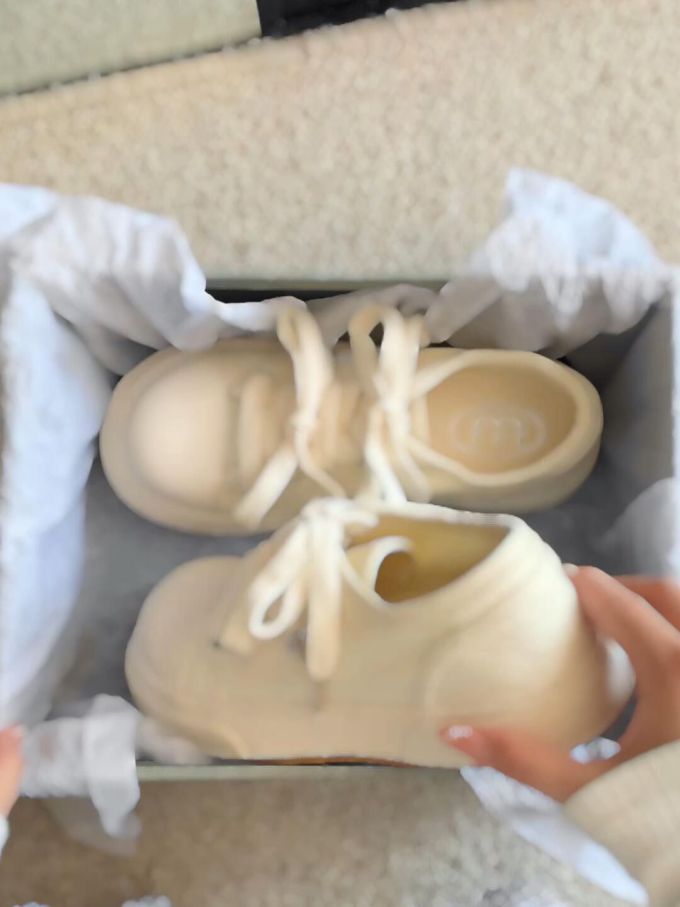 圆头 系带 皮革 