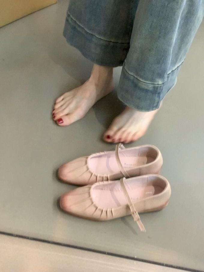 中口鞋 皮革 