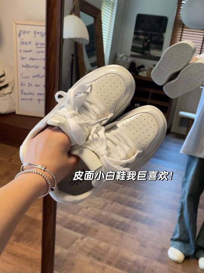 低帮 系带 皮革 