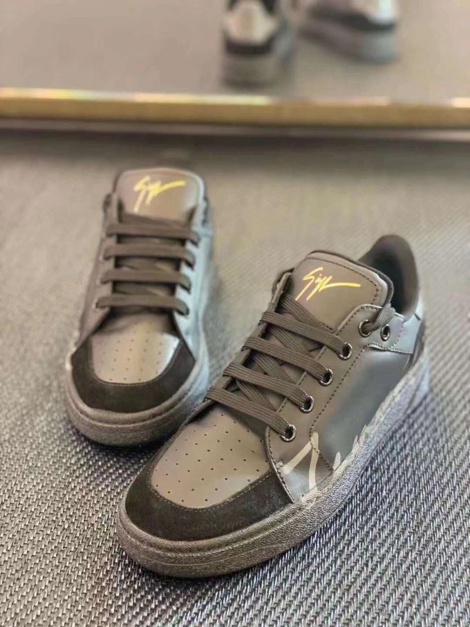 低帮 系带 皮革 