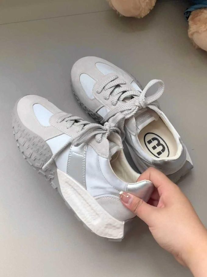 低帮 系带 皮革 