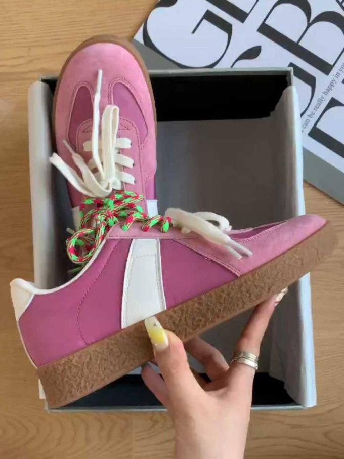 低帮 系带 皮革 