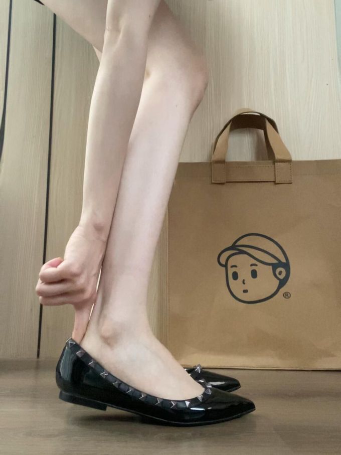 低帮 一脚蹬 浅口鞋 皮革 