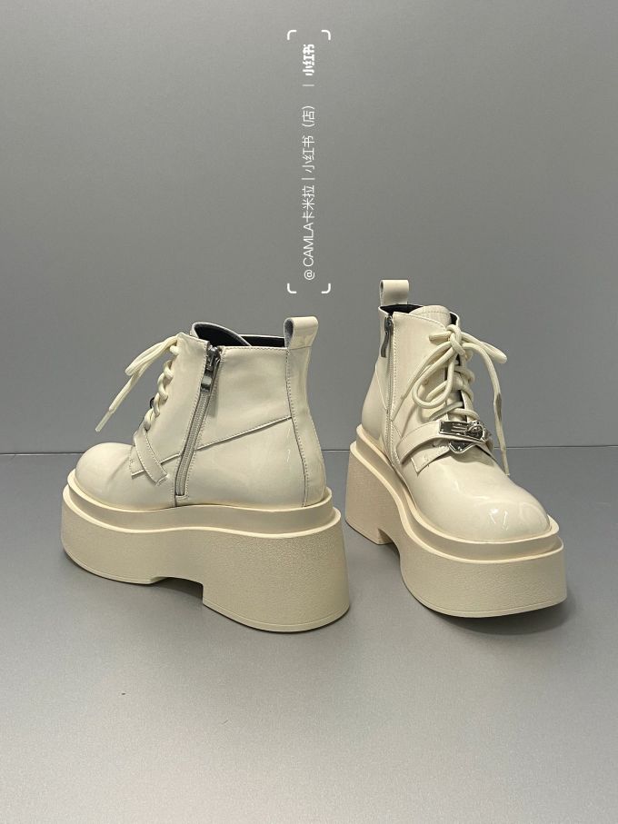 拉链 系带 皮革 