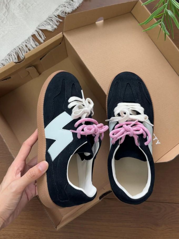 低帮 系带 皮革 