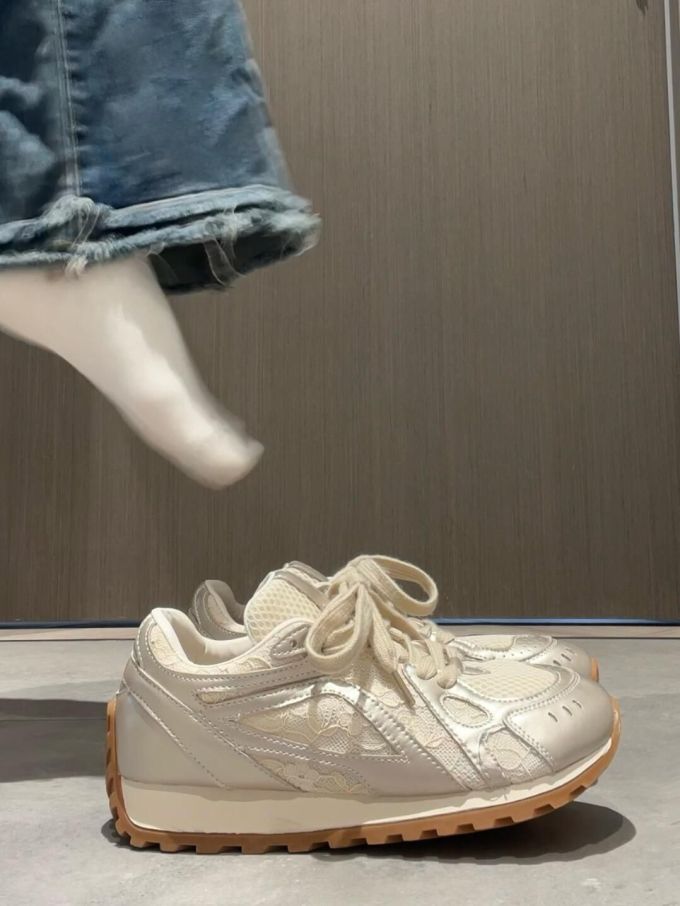 低帮 系带 皮革 