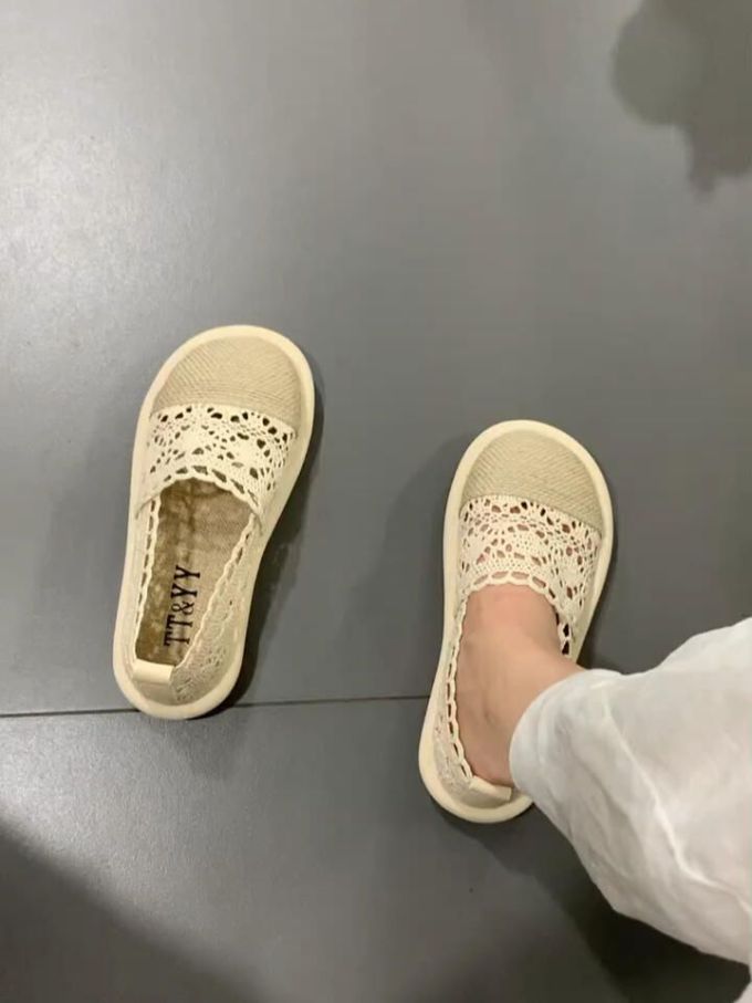 圆头 一脚蹬 中口鞋 