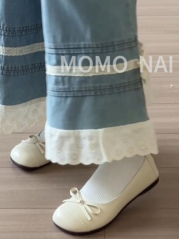 平底 圆头 中口鞋 皮革 