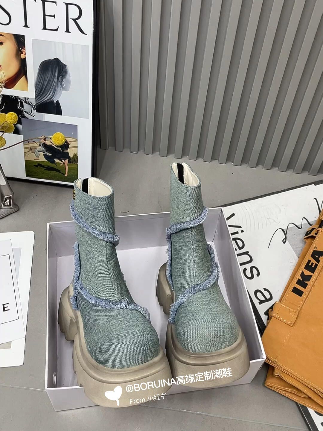 圆头 布面  - VALI鞋履AI设计主图