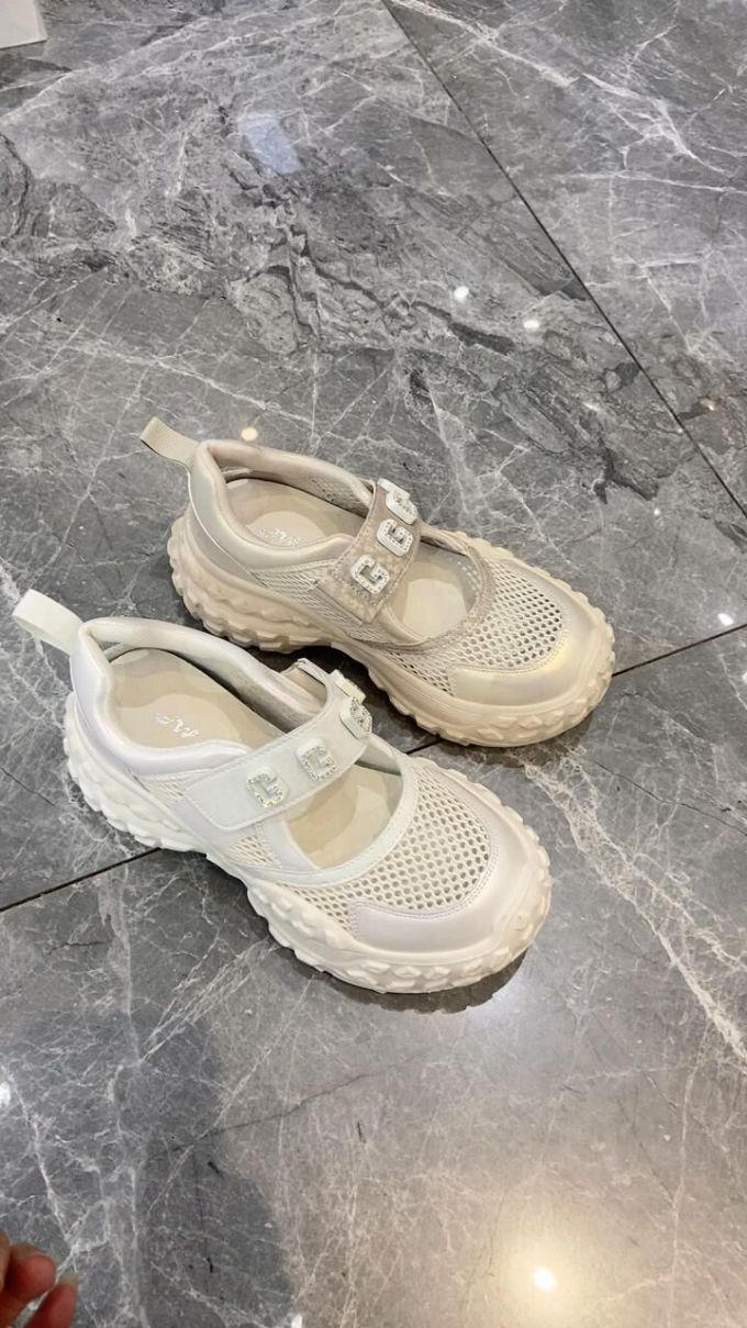 低帮 魔术贴 网面 