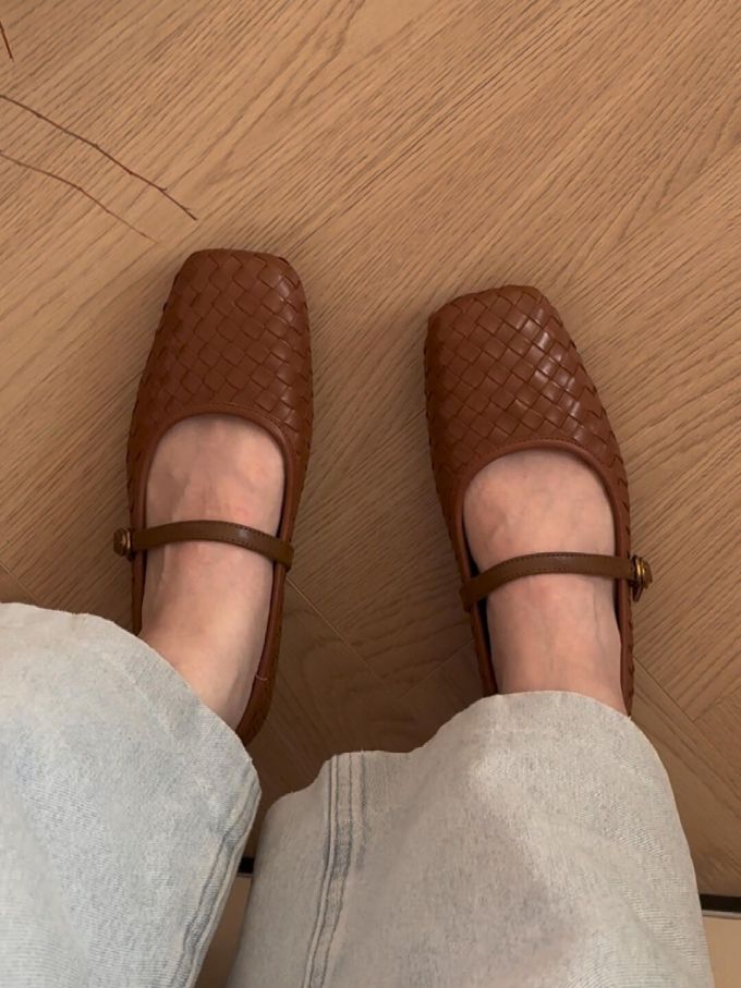 低帮 中口鞋 皮革 