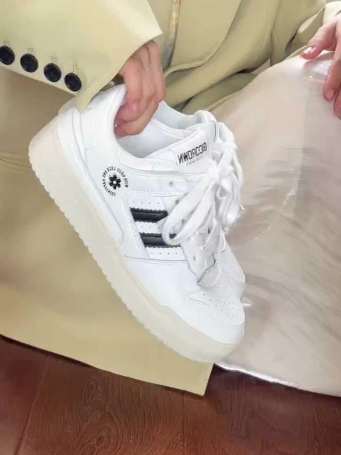 低帮 系带 皮革 