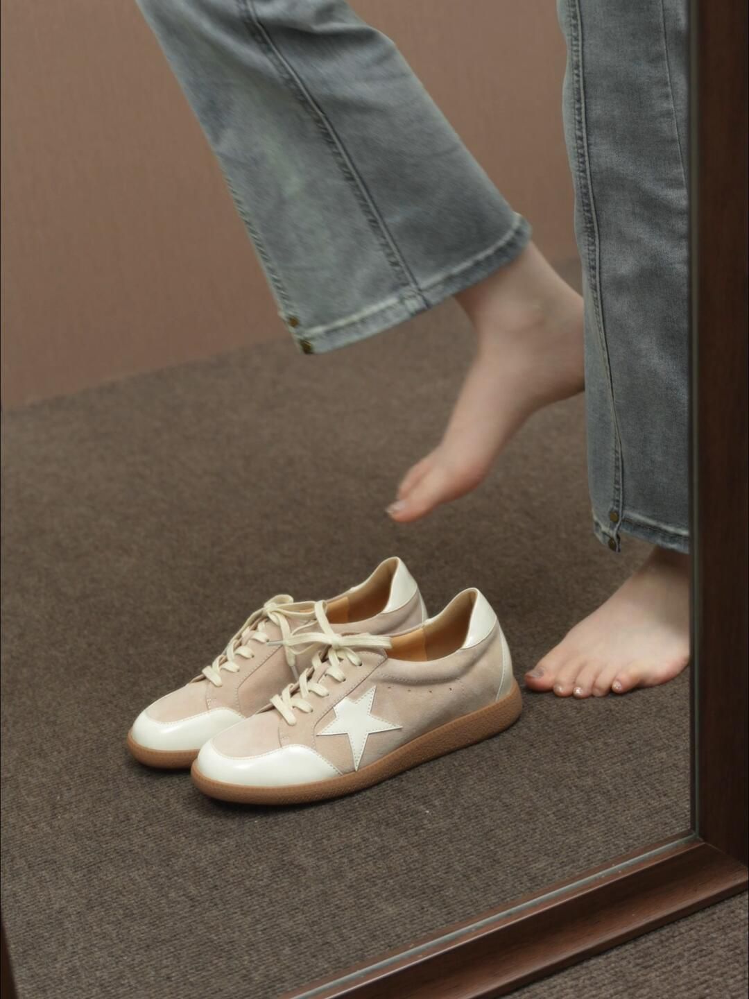 低帮 系带 皮革  - VALI鞋履AI设计主图