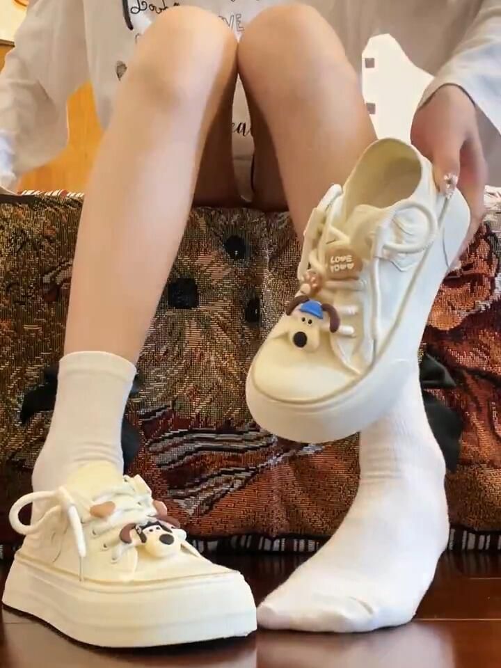 低帮 系带 布面  - VALI鞋履AI设计主图