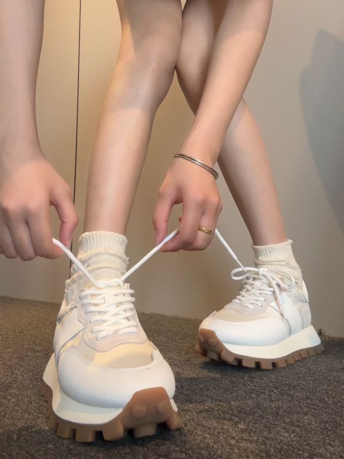 低帮 系带 皮革 