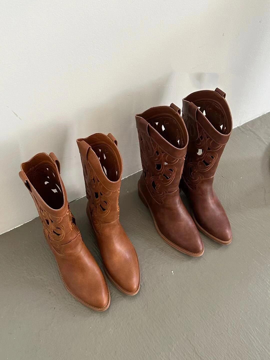 圆头 皮革  - VALI鞋履AI设计主图