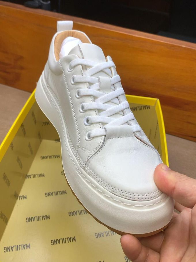 低帮 松紧带 皮革 