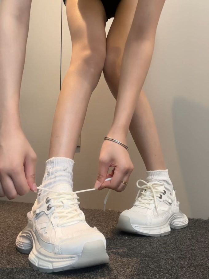 低帮 系带 布面 