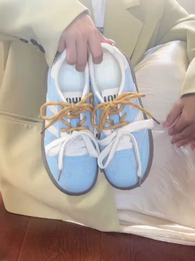 低帮 系带 网面 