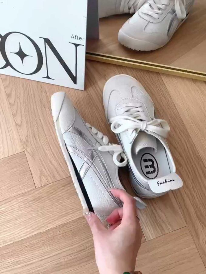 低帮 系带 皮革 