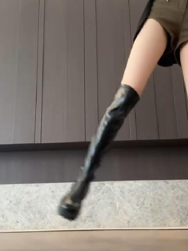方头 皮革 