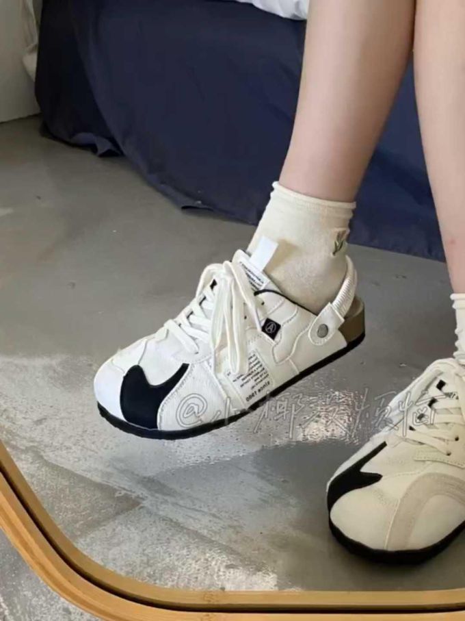 低帮 系带 皮革 