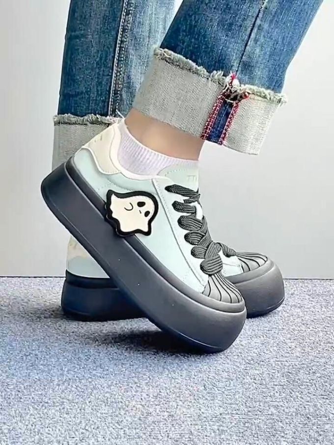 低帮 系带 魔术贴 皮革