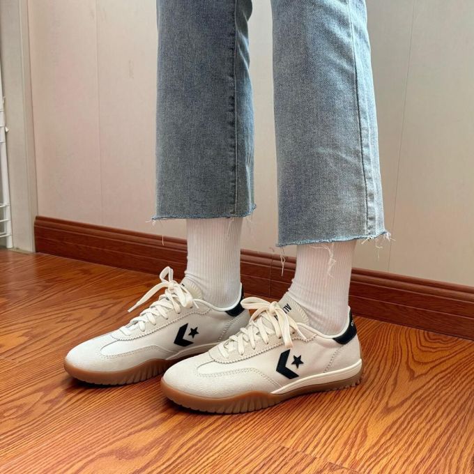 低帮 系带 皮革 