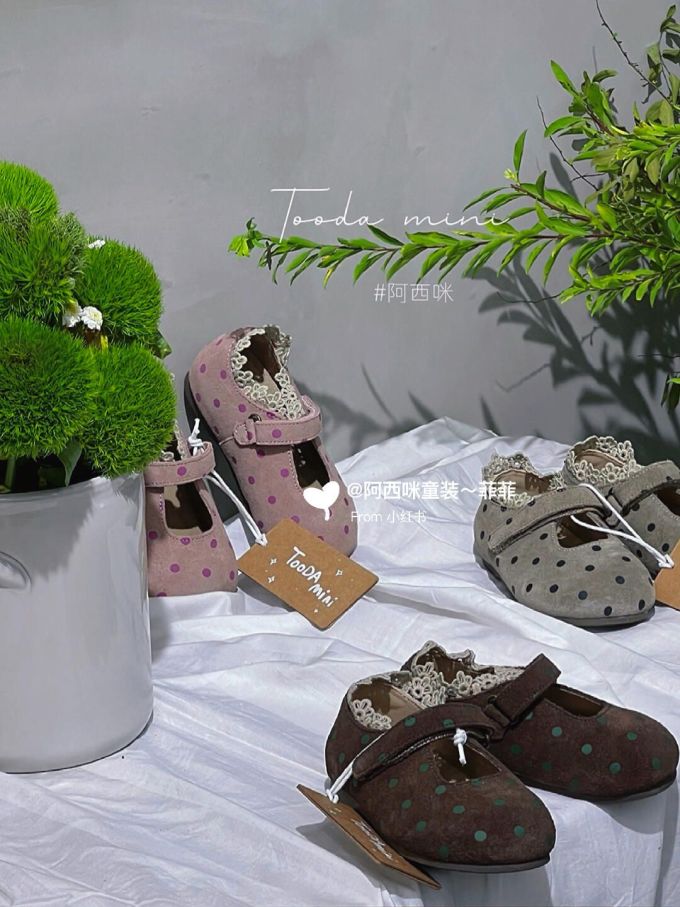 圆头 袢扣 中口鞋 皮革