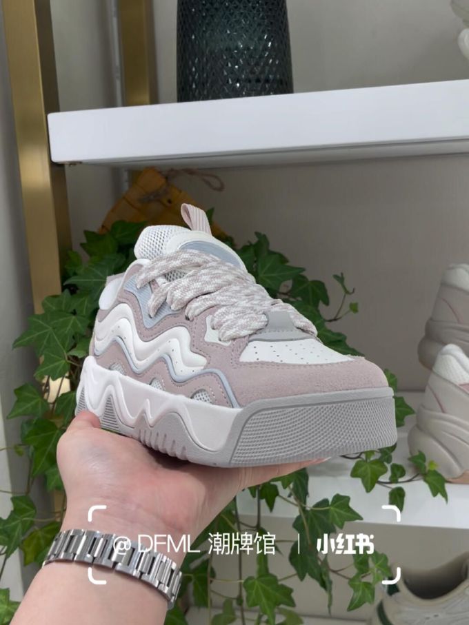 低帮 系带 皮革 