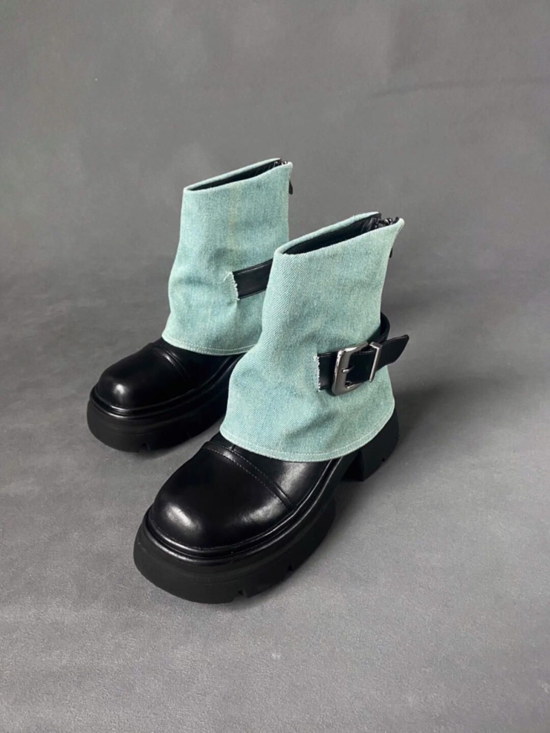 圆头 皮革  - VALI鞋履AI设计主图