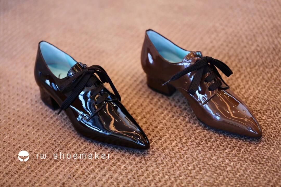 尖头 系带 皮革  - VALI鞋履AI设计主图