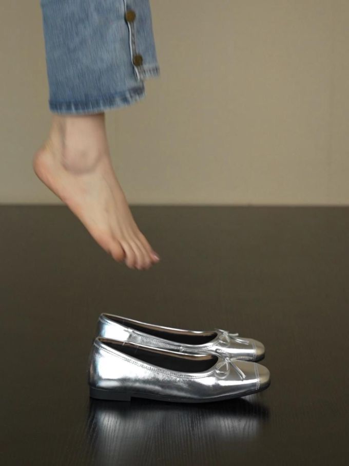低帮 一脚蹬 浅口鞋 皮革 