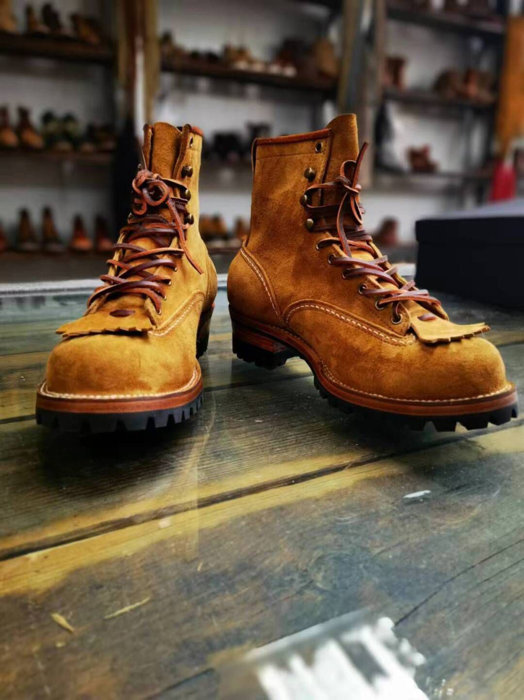 圆头 系带 皮革  - VALI鞋履AI设计主图