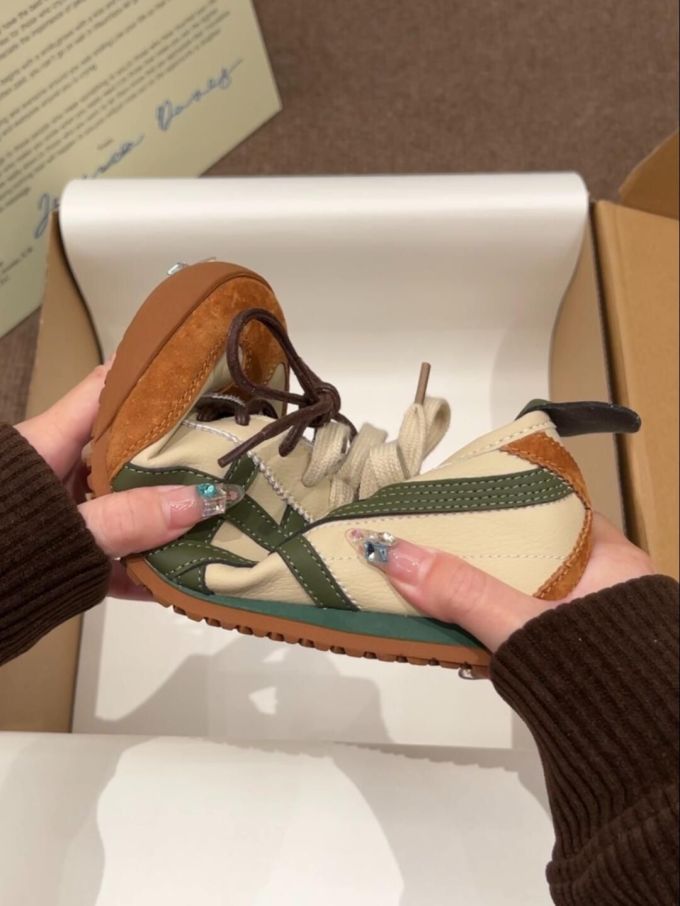 高帮 系带 皮革 