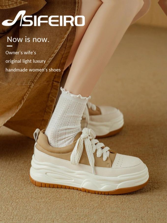 低帮 系带 皮革 