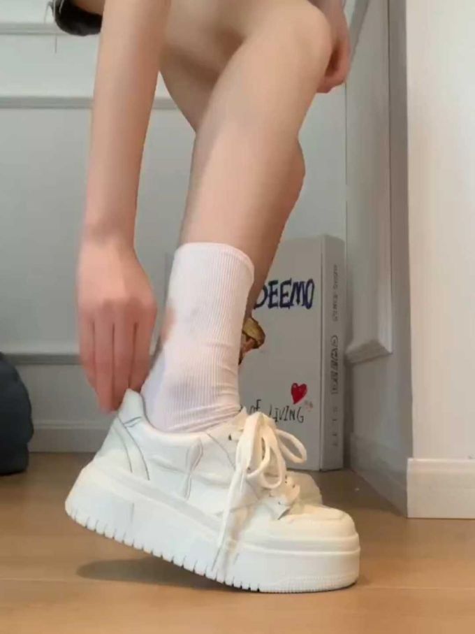 低帮 系带 皮革 