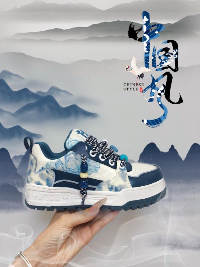 低帮 系带 皮革 