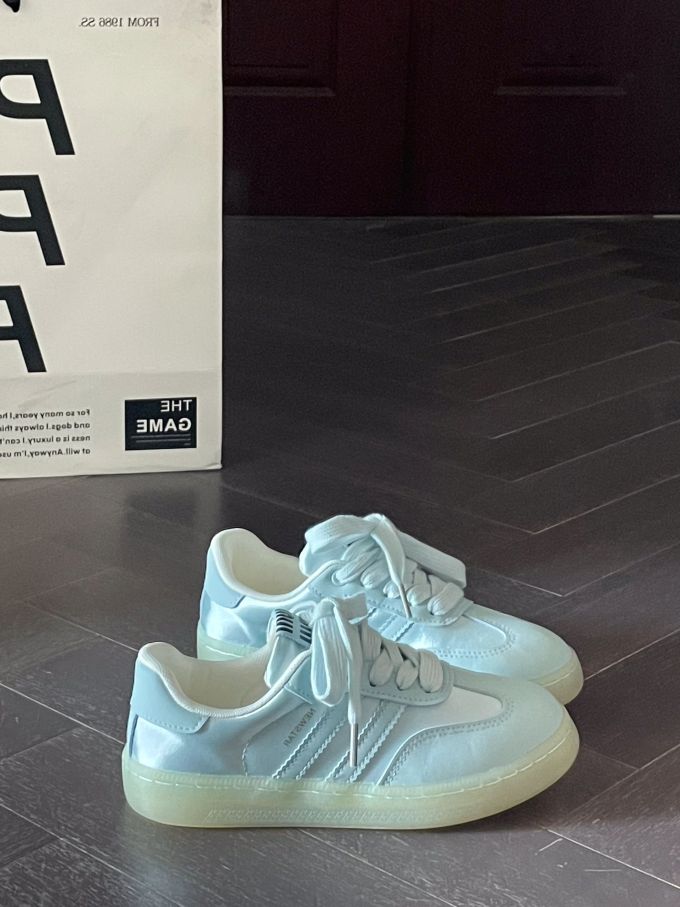 低帮 系带 皮革