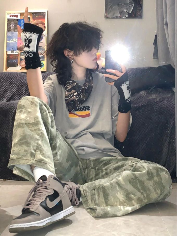棉麻 银鼠尾草色 深地衣绿 